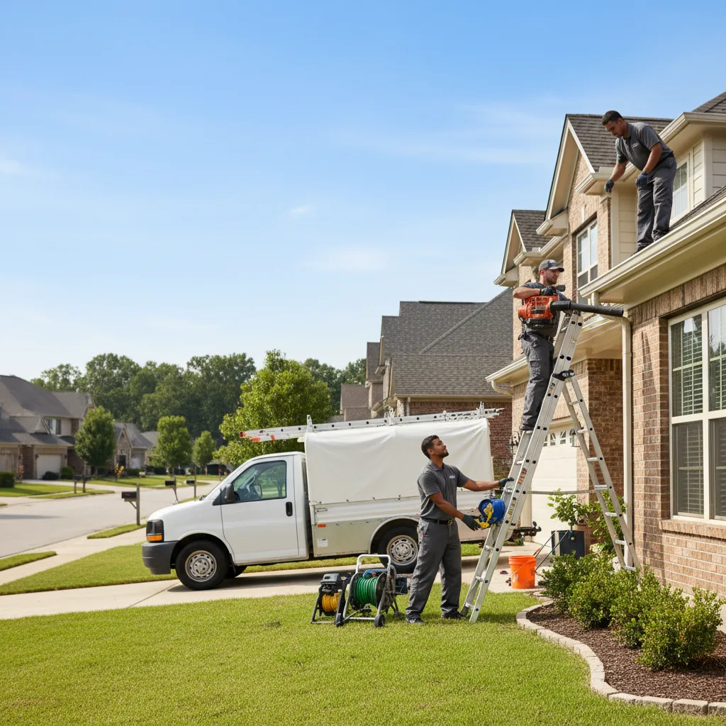 Home Gutter Service in Hodgen, OK near me